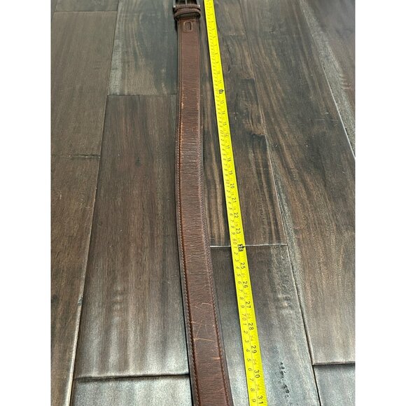Columbia Mens Genuine Leather Belt Size 38 Brown - Picture 7 of 7
